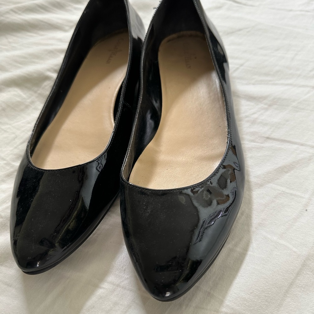 Cole Haan Patent Flats, Size 11